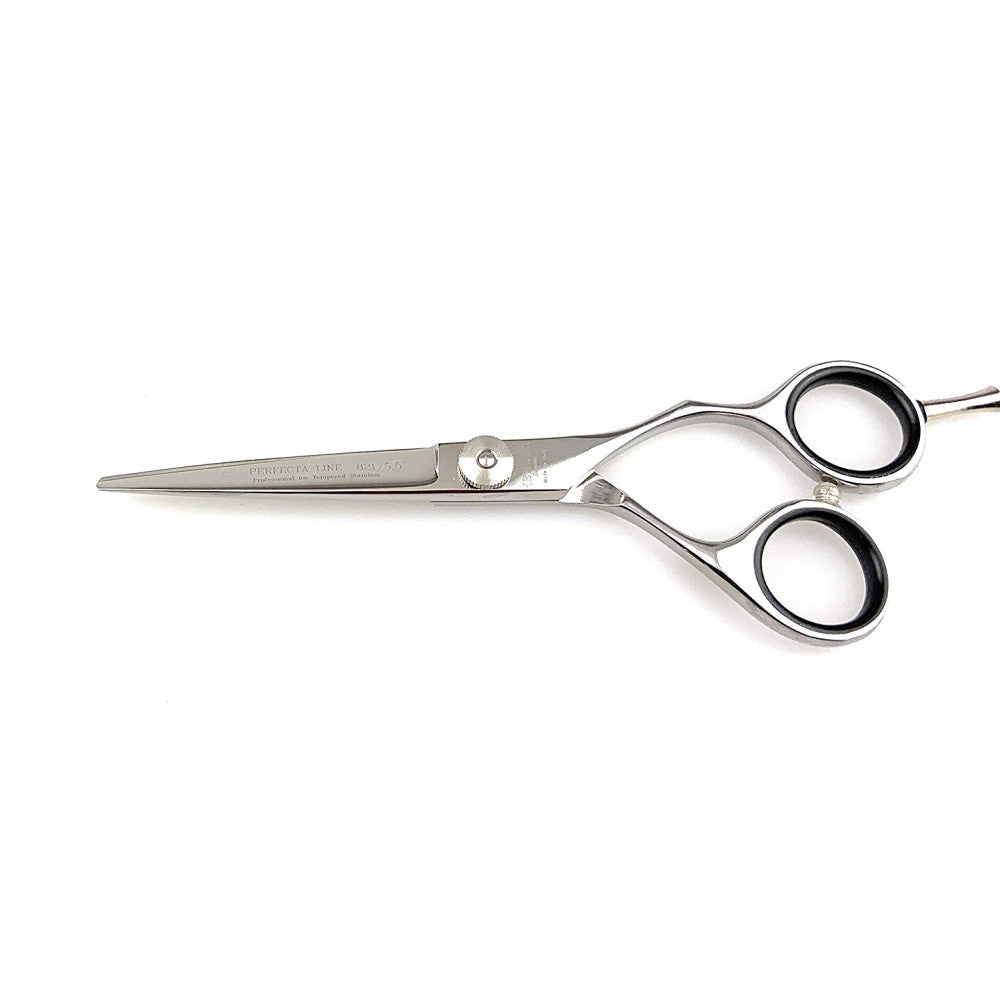 HENBOR Professional"Perfecta Line" 440C Japanese Ice Tempered Steel Hair Shears Extremely Sharp Blades Durable with Smooth Motion & Fine Cut Barber Scissors