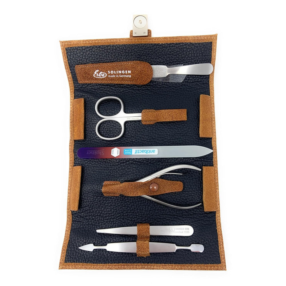 Professional Erbe Solingen Surgical Stainless Steel German Men Women Manicure Luxury Set Grooming Kit