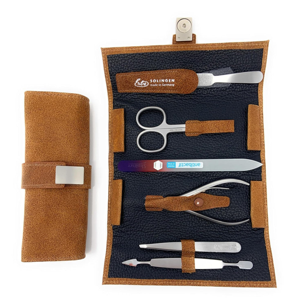 Professional Erbe Solingen Surgical Stainless Steel German Men Women Manicure Luxury Set Grooming Kit