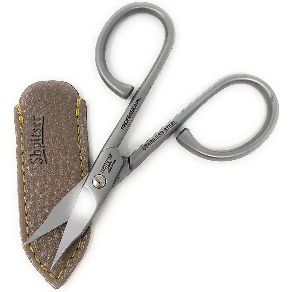 Henbor Professional Luxury Stainless Steel Combination Nail and Cuticle Scissors