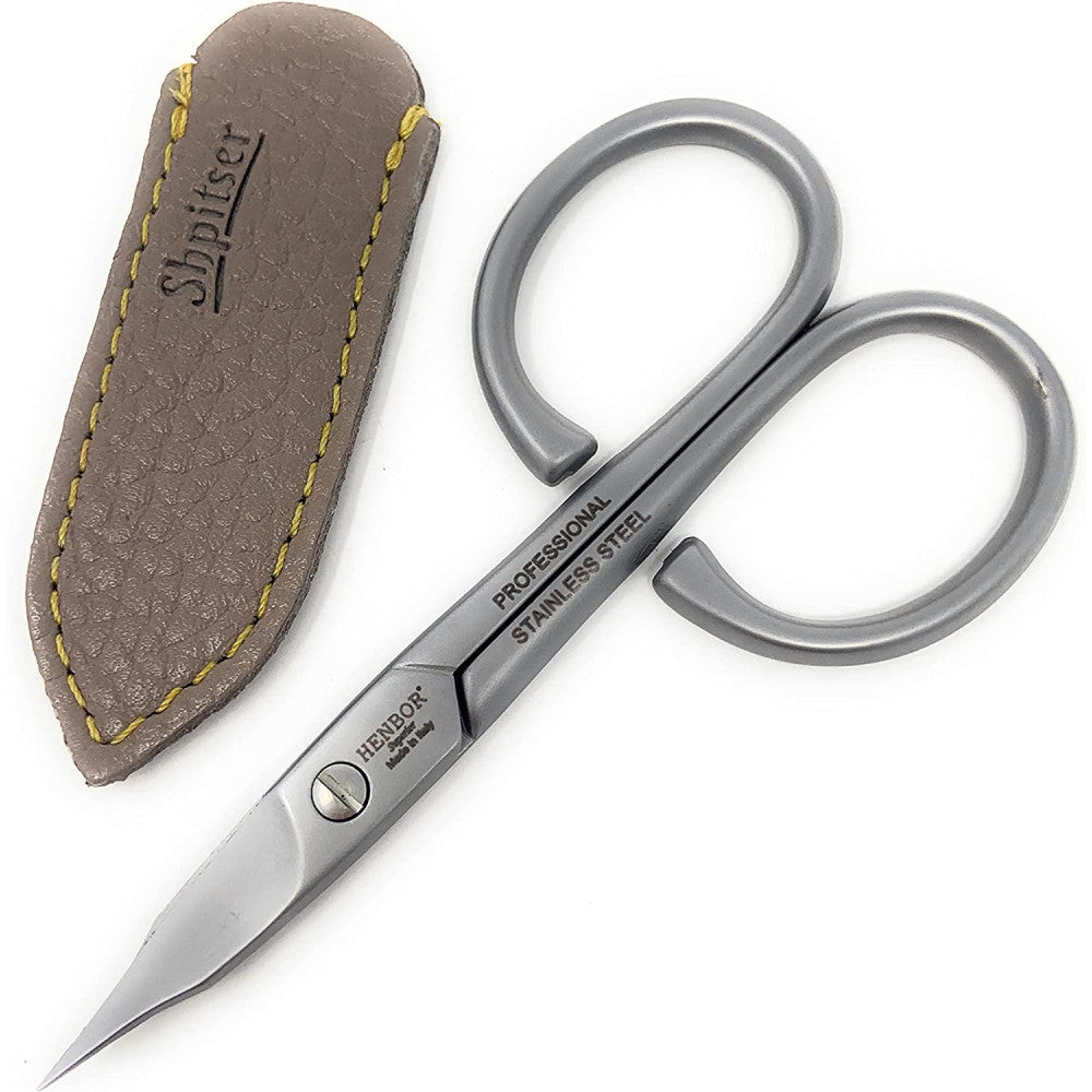 Henbor Professional Luxury Stainless Steel Combination Nail and Cuticle Scissors