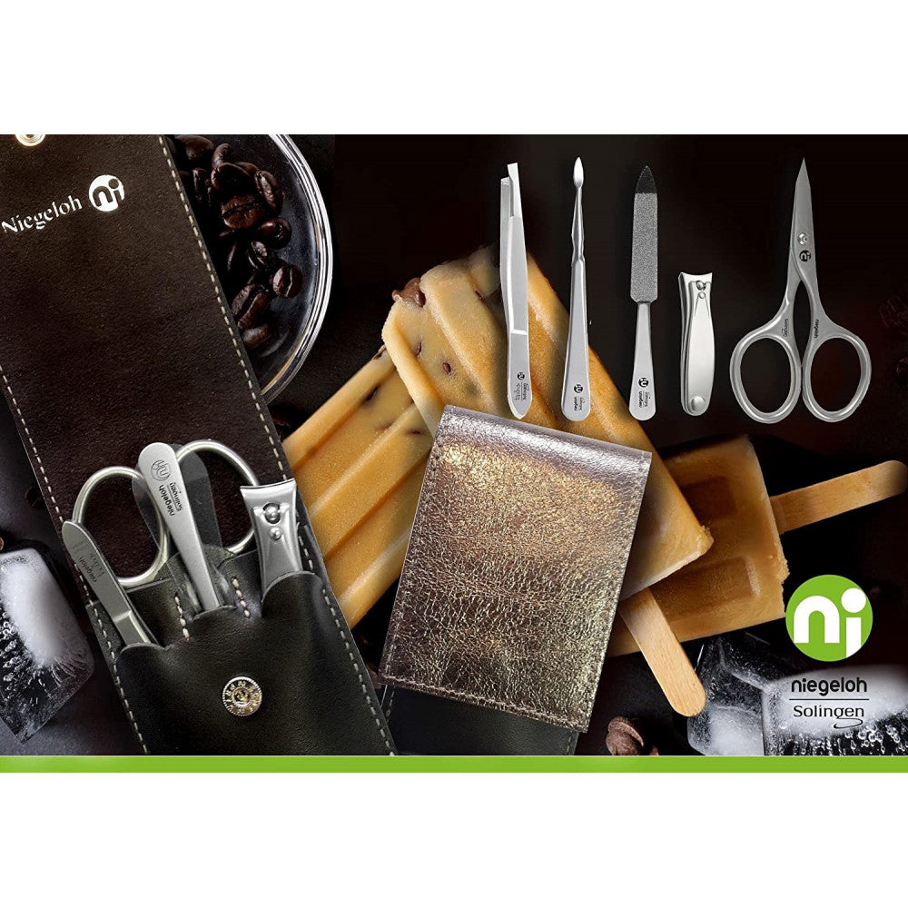 Niegeloh 4 pcs Stainless Steel German Manicure Set