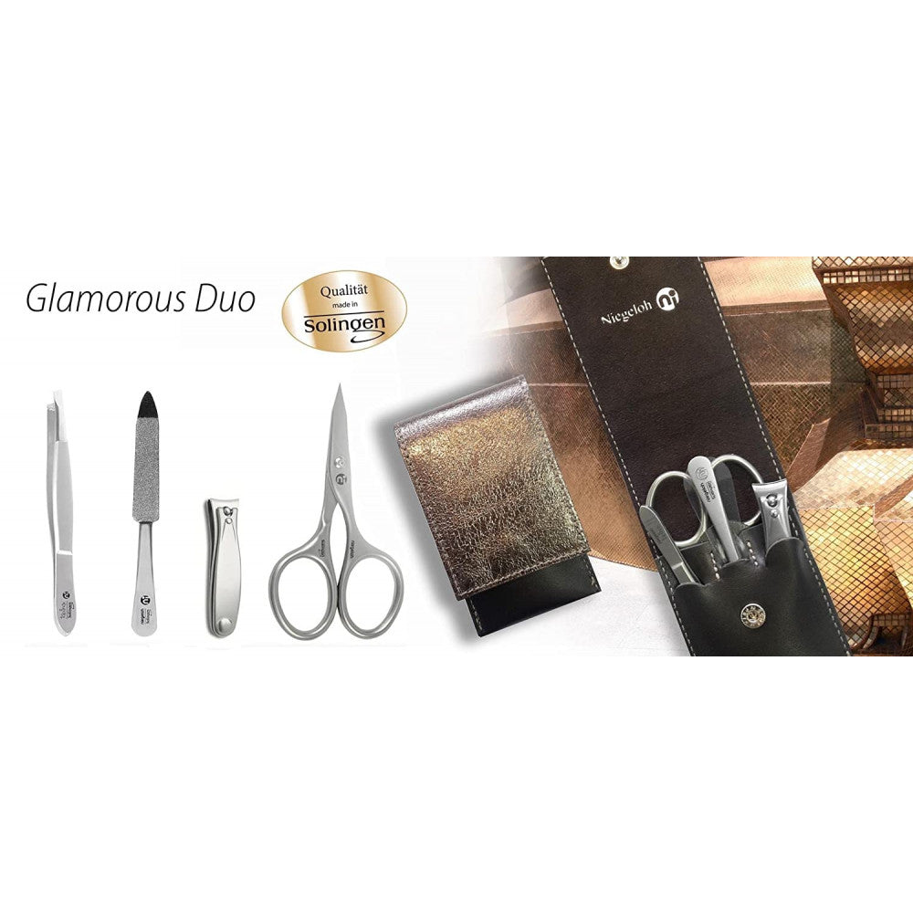 Niegeloh 4 pcs Stainless Steel German Manicure Set