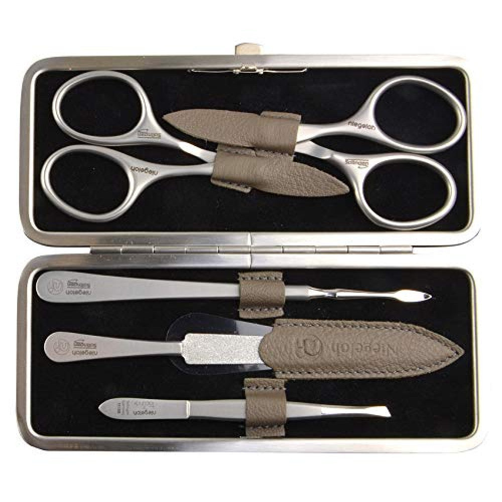 Niegeloh 5 pcs Luxury Stainless Steel Manicure Set