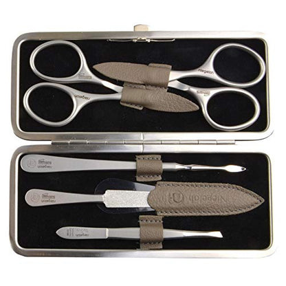 Niegeloh 5 pcs Luxury Stainless Steel Manicure Set