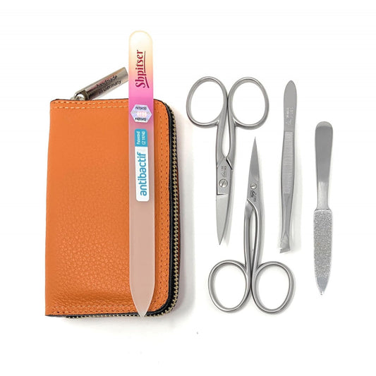 Erbe Solingen 4 pcs Surgical Stainless Steel German Manicure Set Grooming Kit In Luxury Luxbury Beauty
