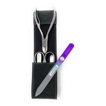 Erbe Solingen 4 pcs Surgical Stainless Steel German Manicure Set Grooming Kit