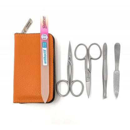 Erbe Solingen 4 pcs Surgical Stainless Steel German Manicure Set Grooming Kit In Luxury Luxbury Beauty