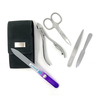 Erbe Solingen 4 pcs Surgical Stainless Steel German Manicure Set Grooming Kit