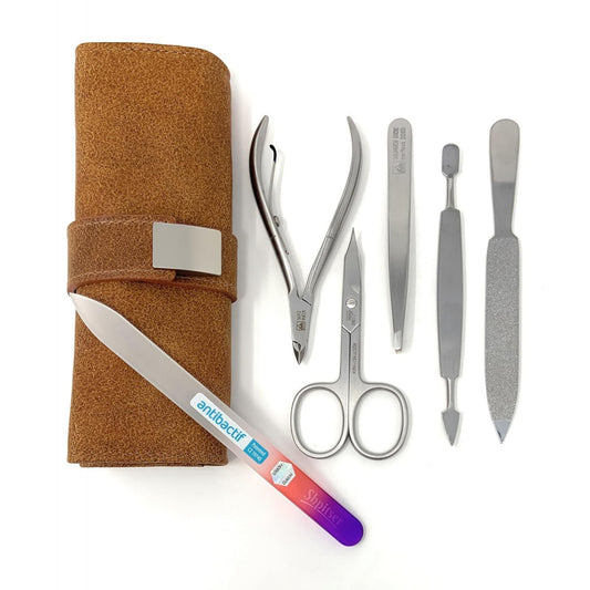 Professional Erbe Solingen Surgical Stainless Steel German Men Women Manicure Luxury Set Grooming Kit