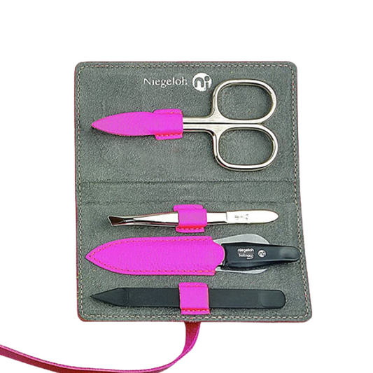 Niegeloh Solingen 4pcs German Luxurious Handcrafted Manicure Set Nail Grooming Kit
