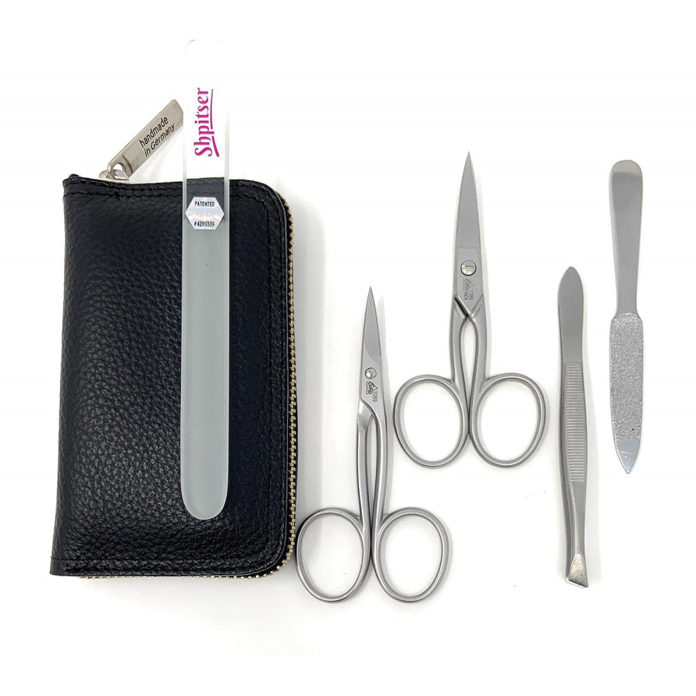 Erbe Solingen 4 pcs Surgical Stainless Steel German Manicure Set Grooming Kit In Luxury Luxbury Beauty