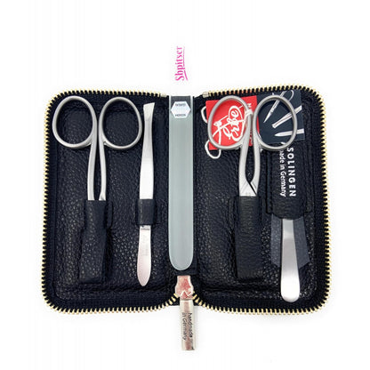 Erbe Solingen 4 pcs Surgical Stainless Steel German Manicure Set Grooming Kit In Luxury Luxbury Beauty