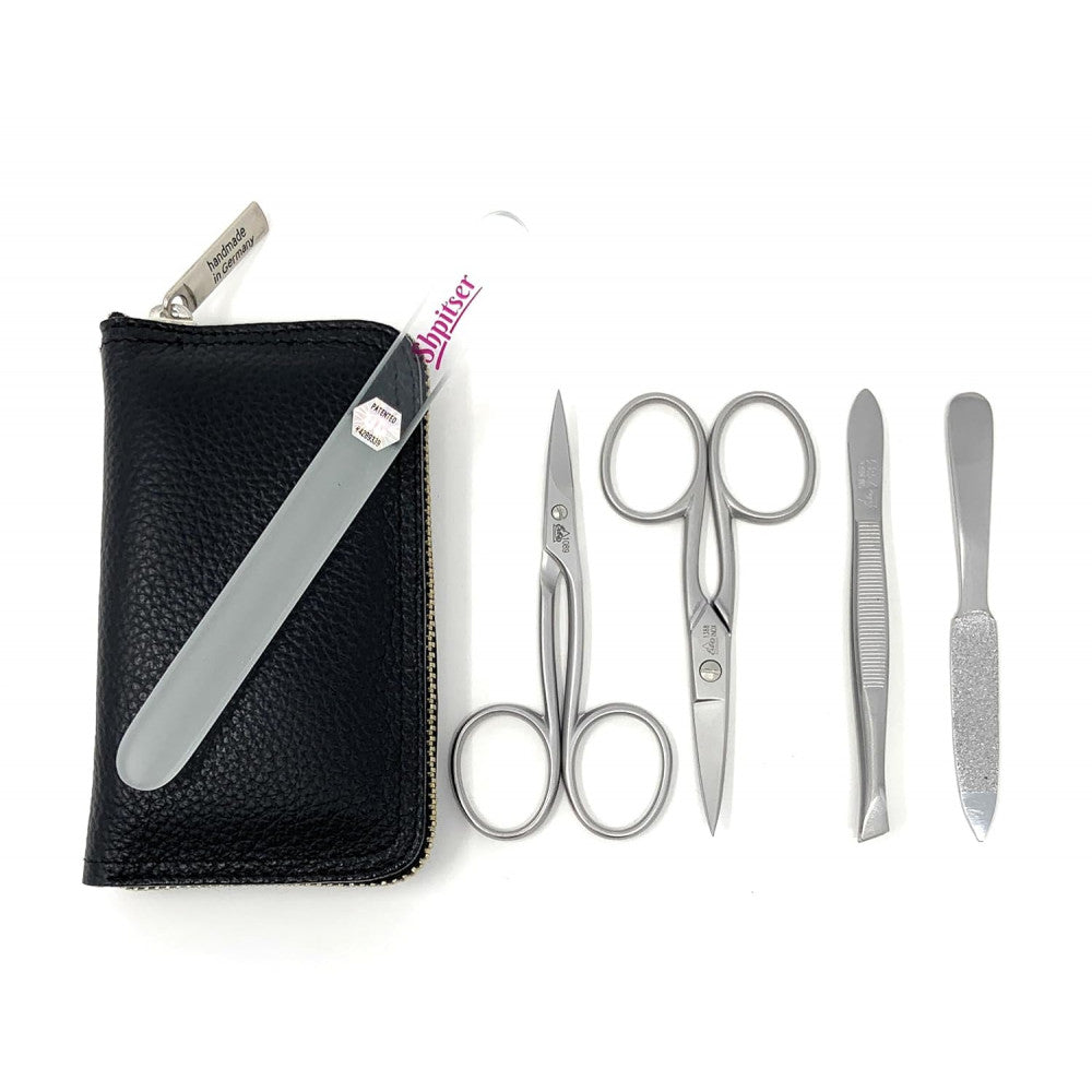 Erbe Solingen 4 pcs Surgical Stainless Steel German Manicure Set Grooming Kit In Luxury Luxbury Beauty