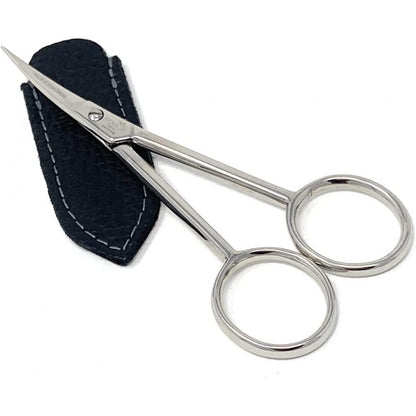 Henbor professional Mustache & Beard Scissors Nickel Plated