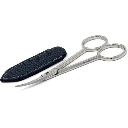 Henbor professional Mustache & Beard Scissors Nickel Plated