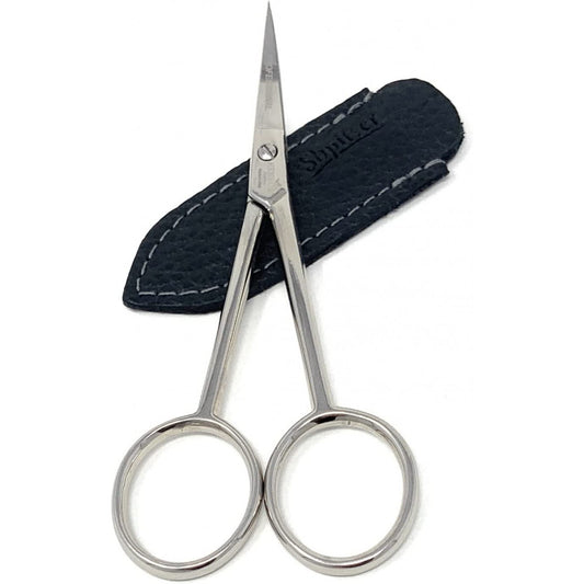 Henbor professional Mustache & Beard Scissors Nickel Plated