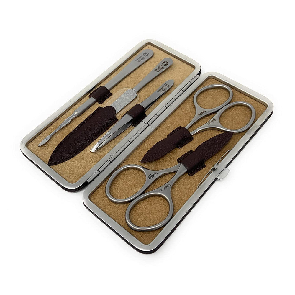 Niegeloh 5 pcs Luxury Stainless Steel Manicure Set Nail