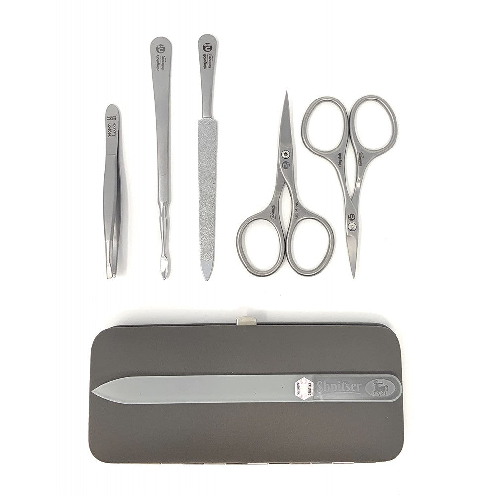 Niegeloh 5 pcs Luxury Stainless Steel Manicure Set