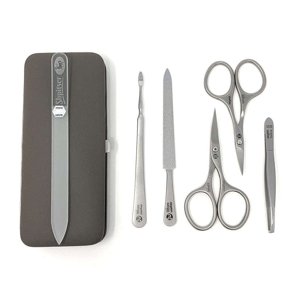 Niegeloh 5 pcs Luxury Stainless Steel Manicure Set