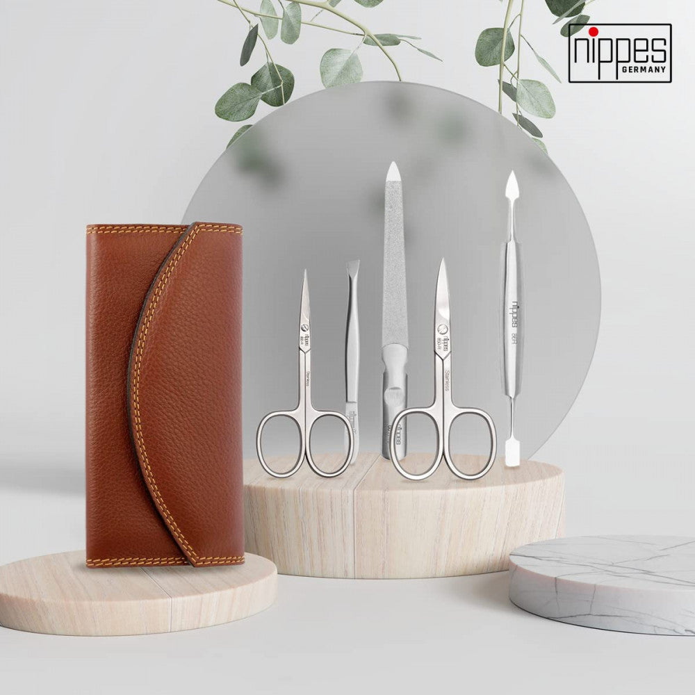 Nippes 5-Pieces Premium Stainless Steel Manicure Set