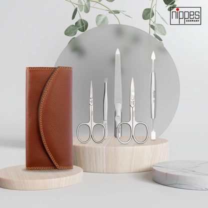 Nippes 5-Pieces Premium Stainless Steel Manicure Set