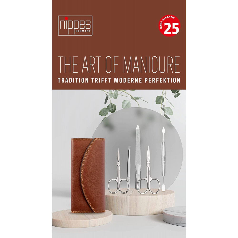 Nippes 5-Pieces Premium Stainless Steel Manicure Set