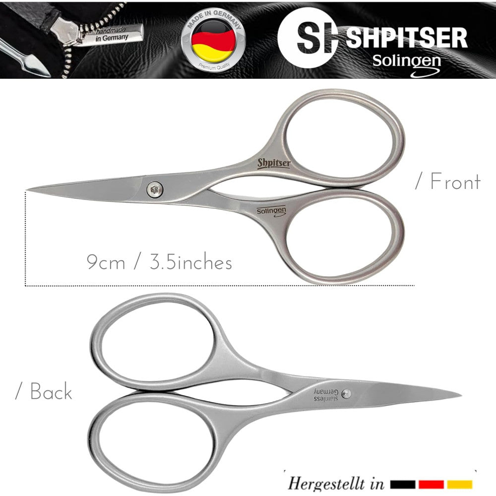 Shpitser Manicure and Pedicure Nail Scissors for Toe and Fingernails Luxbury Beauty