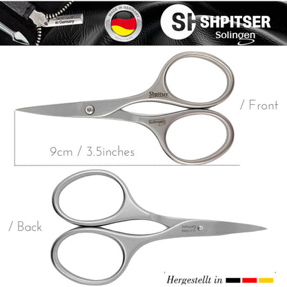 Shpitser Manicure and Pedicure Nail Scissors for Toe and Fingernails Luxbury Beauty