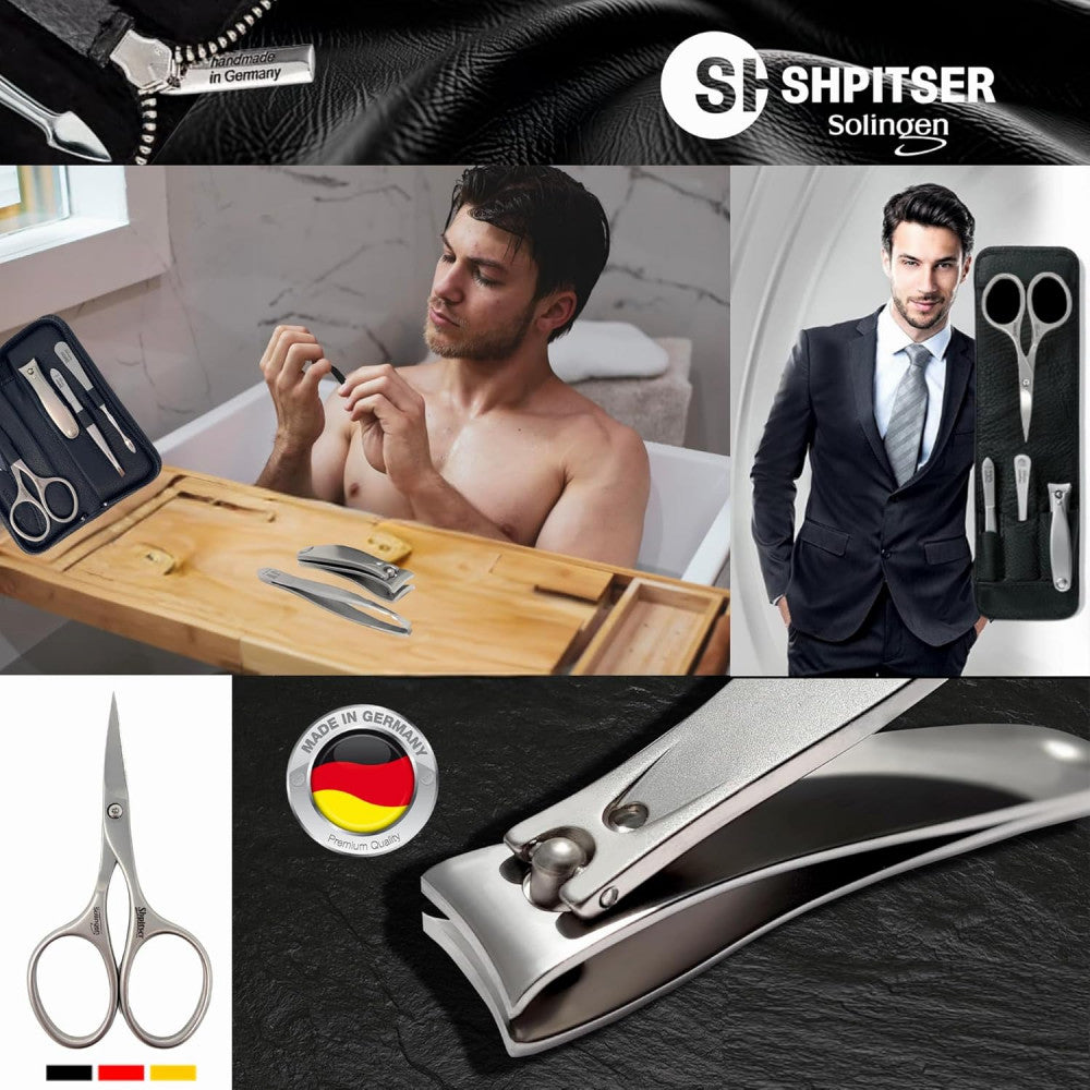 Shpitser Manicure and Pedicure Nail Scissors for Toe and Fingernails Luxbury Beauty