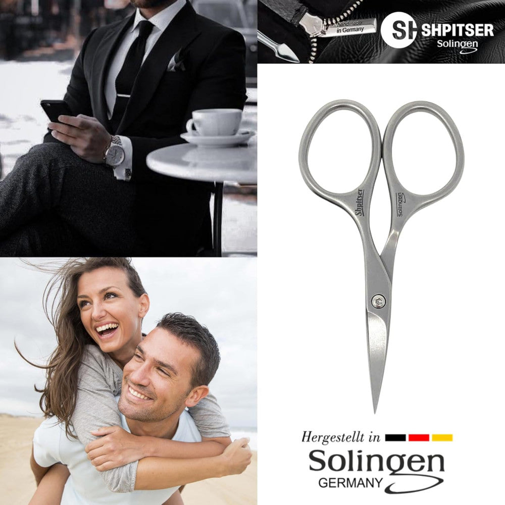 Shpitser Manicure and Pedicure Nail Scissors for Toe and Fingernails Luxbury Beauty